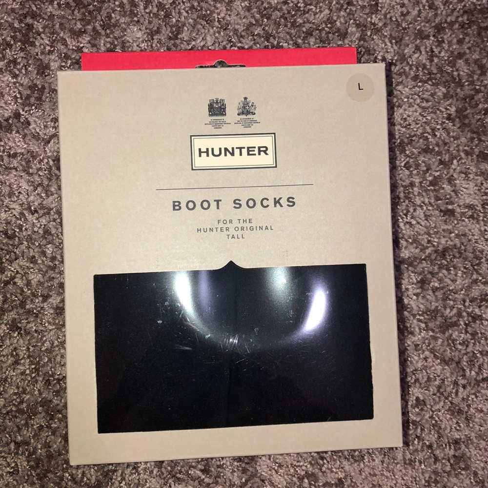 Black Hunter Boot Socks